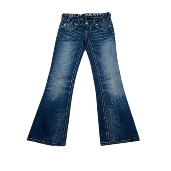 MEK Jeans Riga Bootcut Low Rise Women's Size 24 - Picture 1 of 13